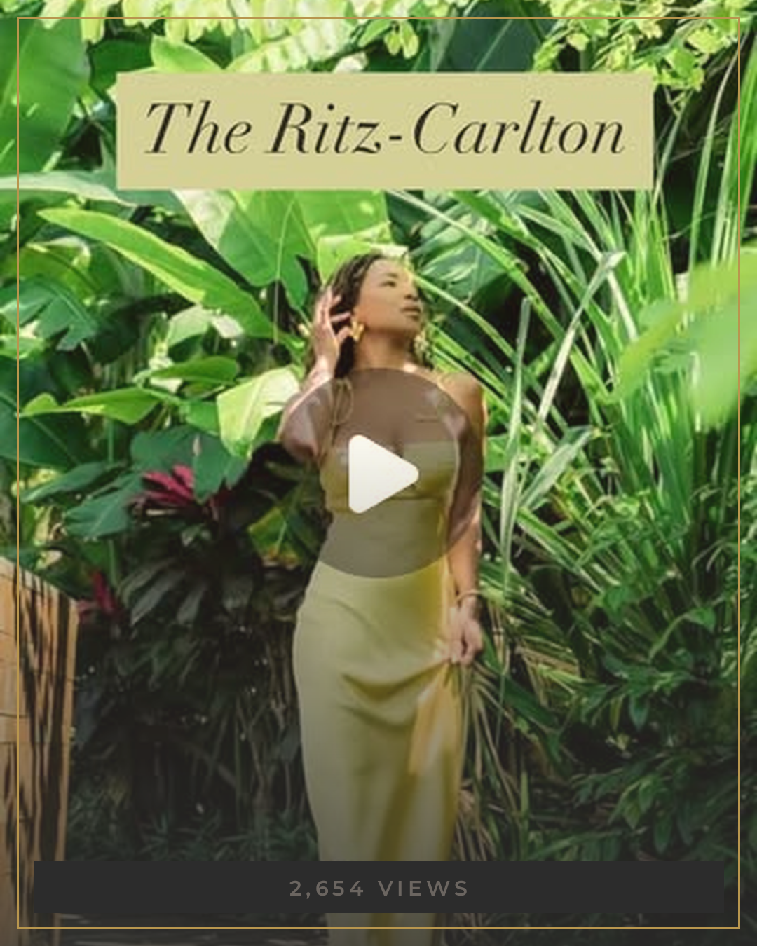 AUTHOR in gold at The Ritz-Carlton, Nusa Dua, Bali